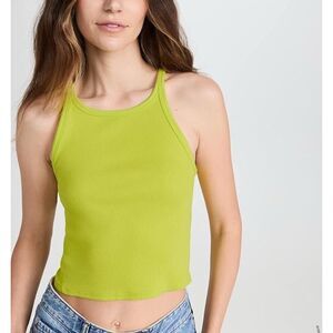 Rag & Bone Neon Ribbed Tank Small Women